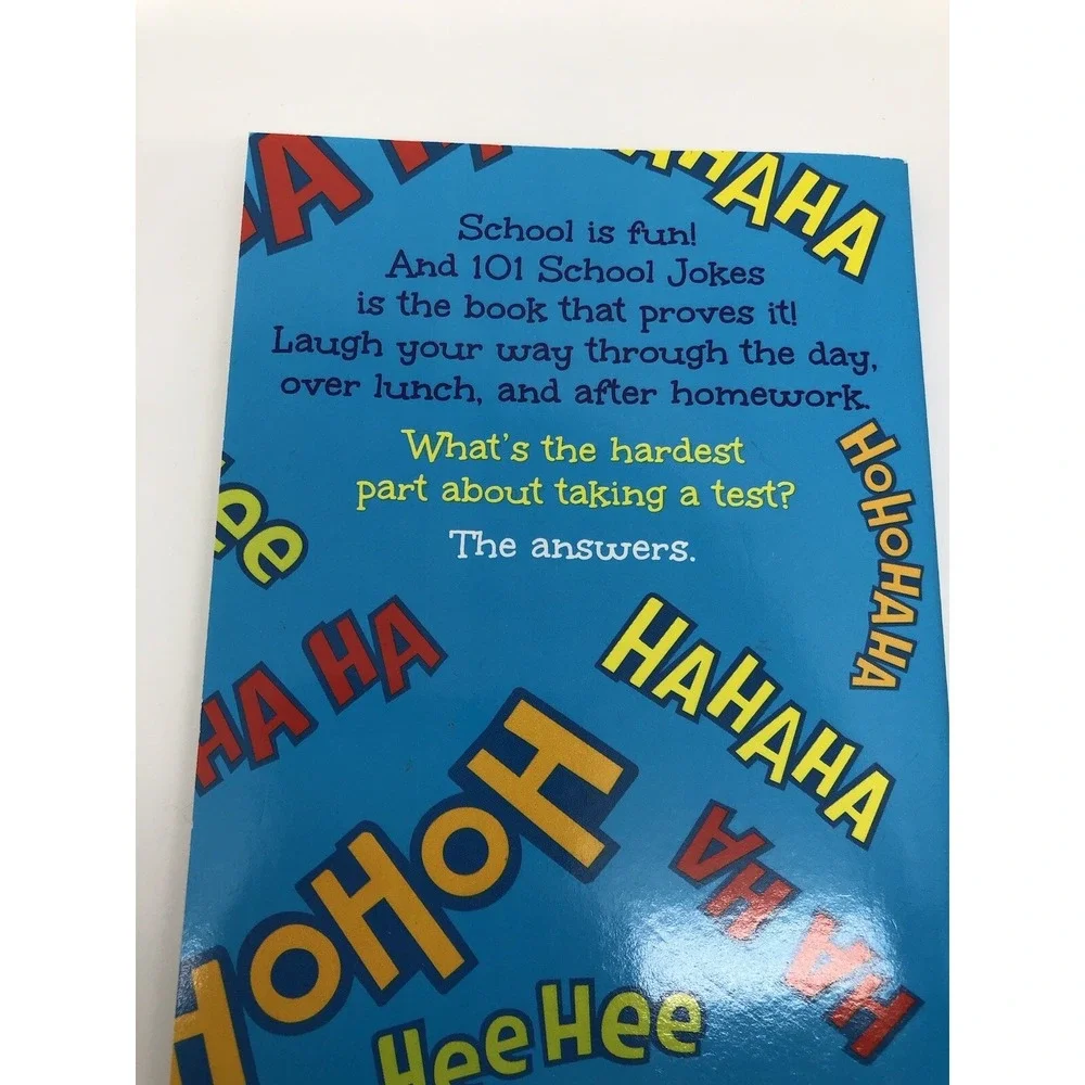 101 School Jokes Lisa Eisenberg & Katy Hall Paperback Funny Joke Book Scholastic